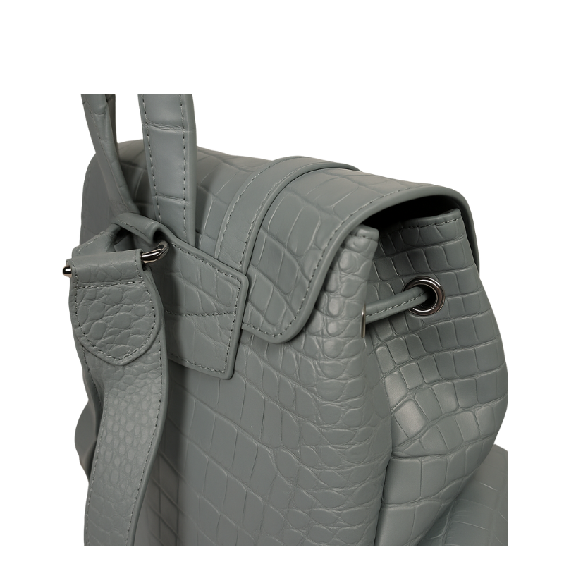 Luxury Textured Leather Backpack