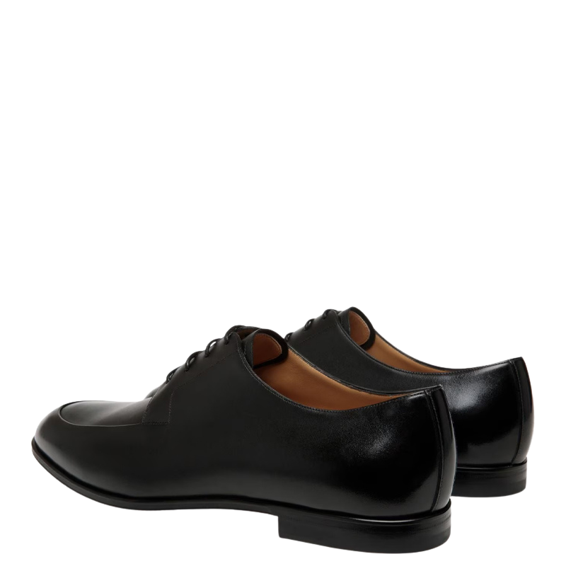 Men's Black Formal Lace Up Derby Shoe
