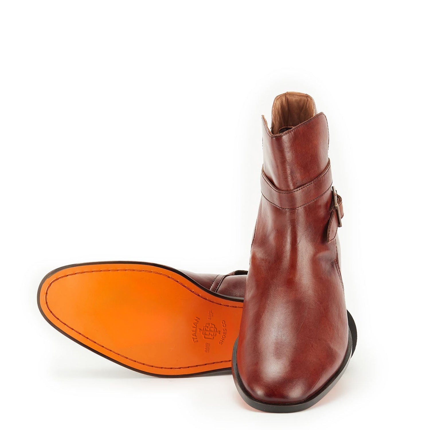 Tan Jodhpuri Chukka Boots