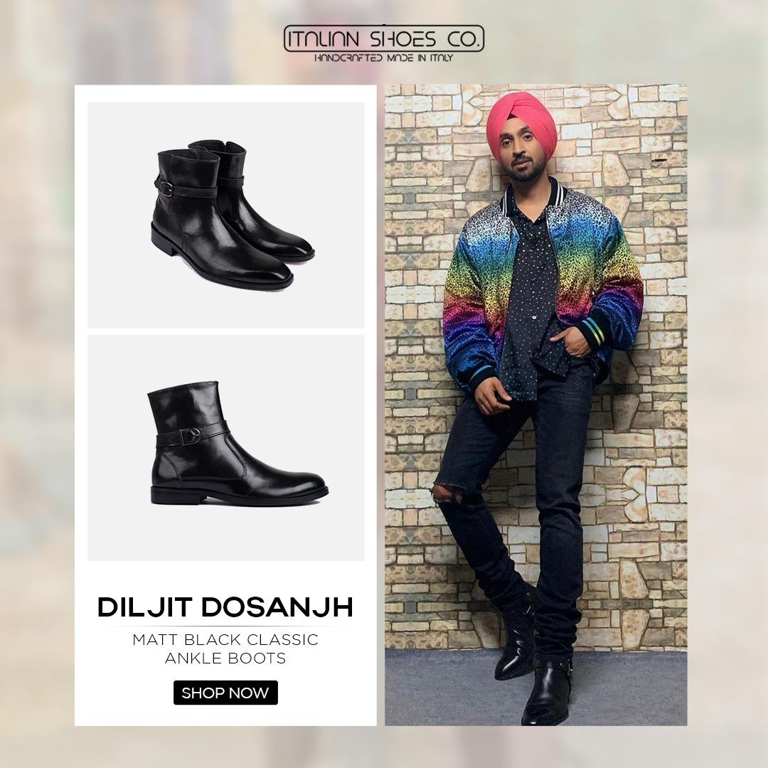 Matt Black Classic Ankle Boots