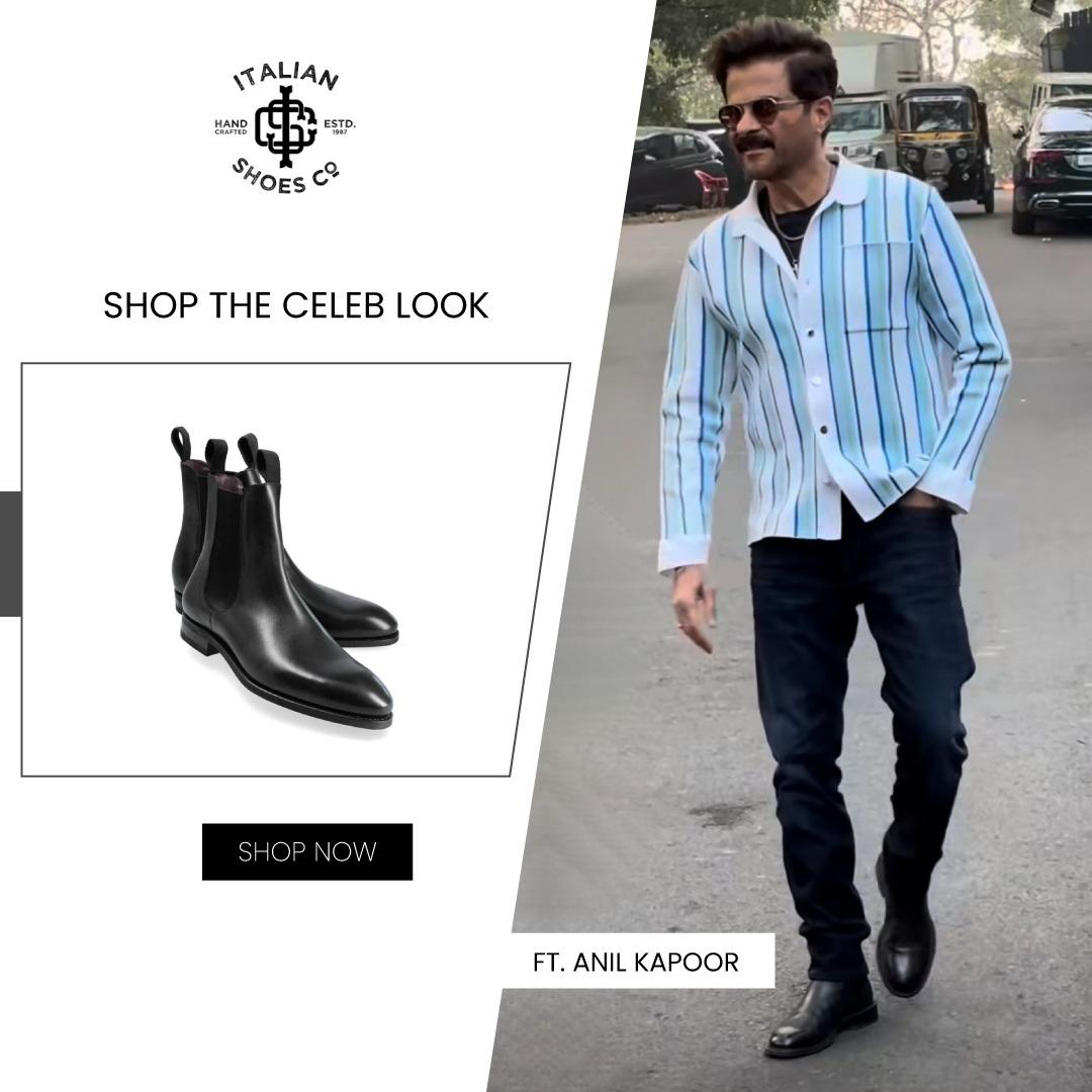 Black Leather Chelsea Boots - Italian Shoes Company