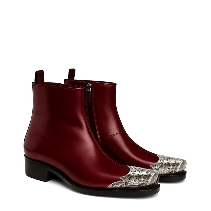 Men's Rev Up Boot with Silver Toe