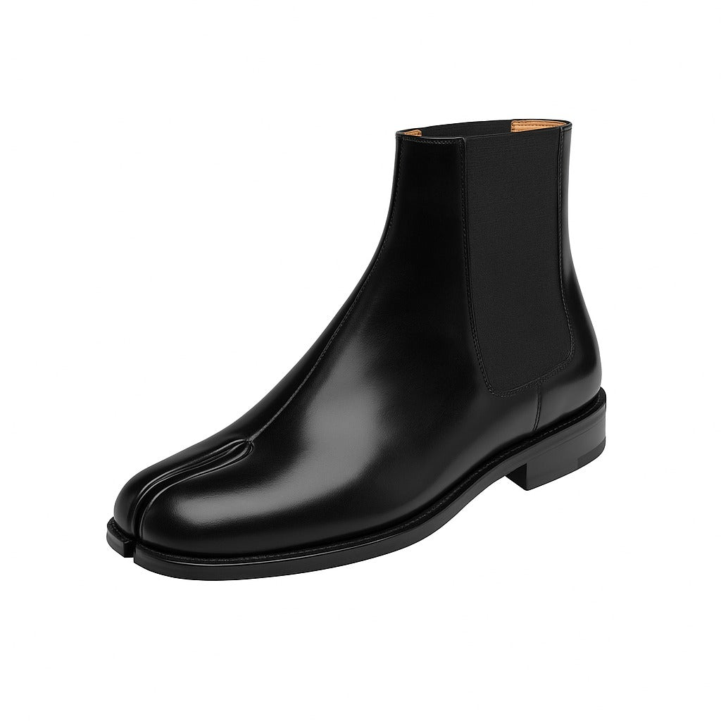 Men's Split-Toe High Ankle Exotic Boot