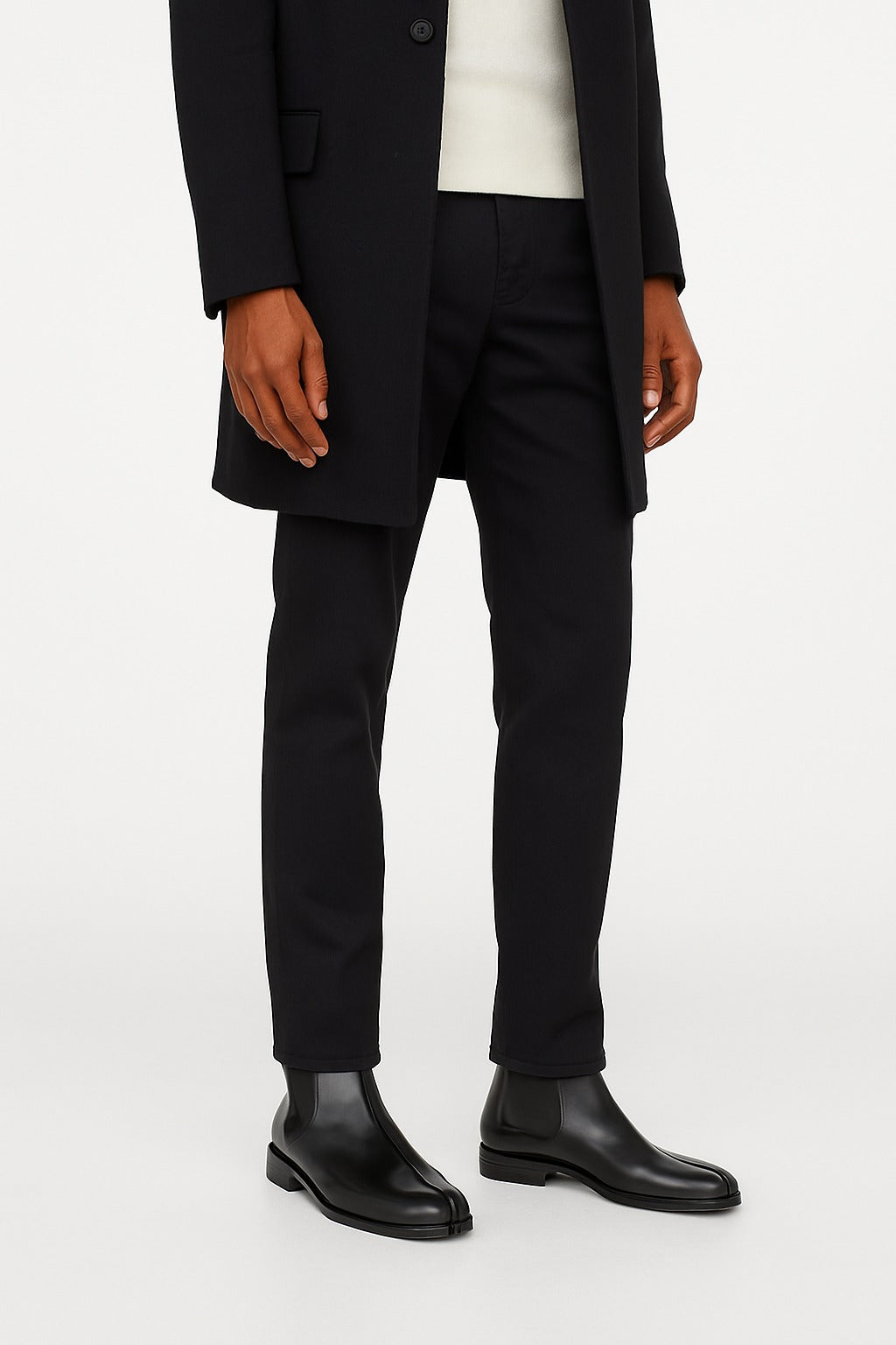 Men's Split-Toe High Ankle Exotic Boot