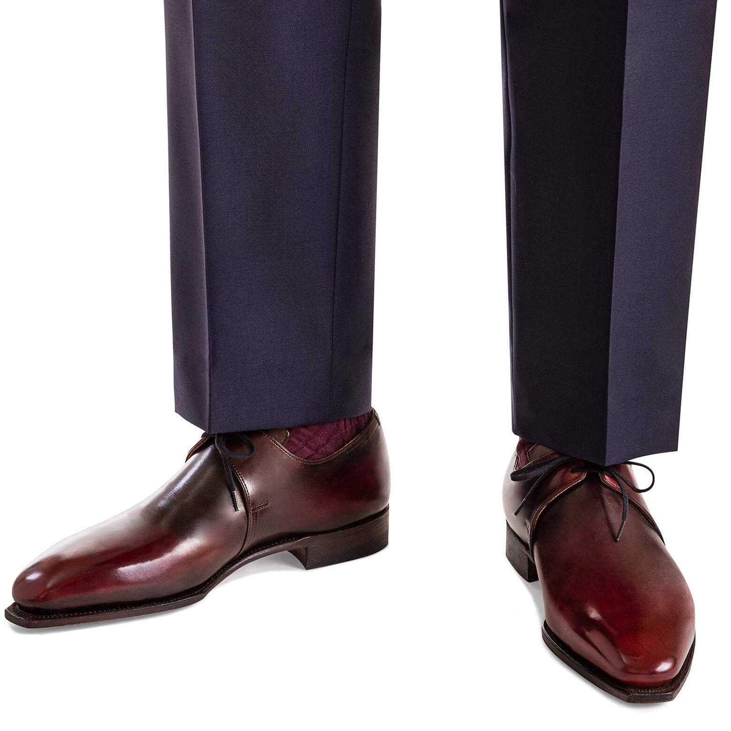 Lie De Vin Calf Leather Shoes