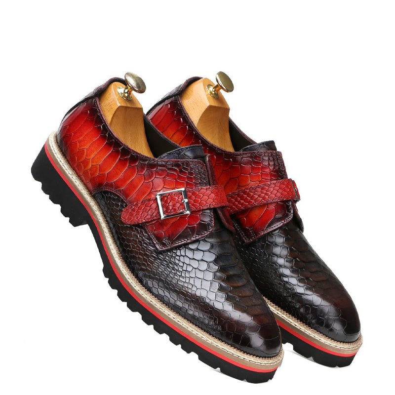 Handmade Premium Leather Monk Shoe