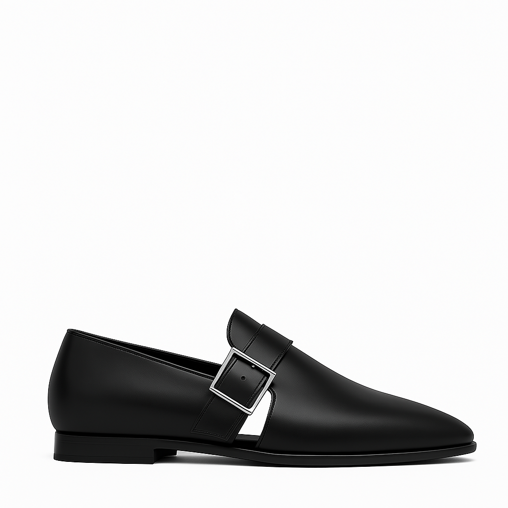 Mamie Frye Loafers in Black