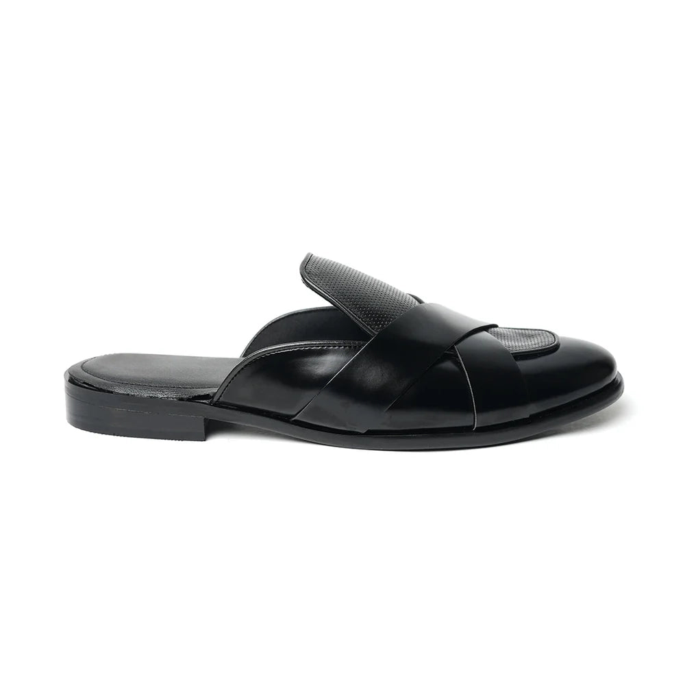 Limited Edition X Mule - Black Leather