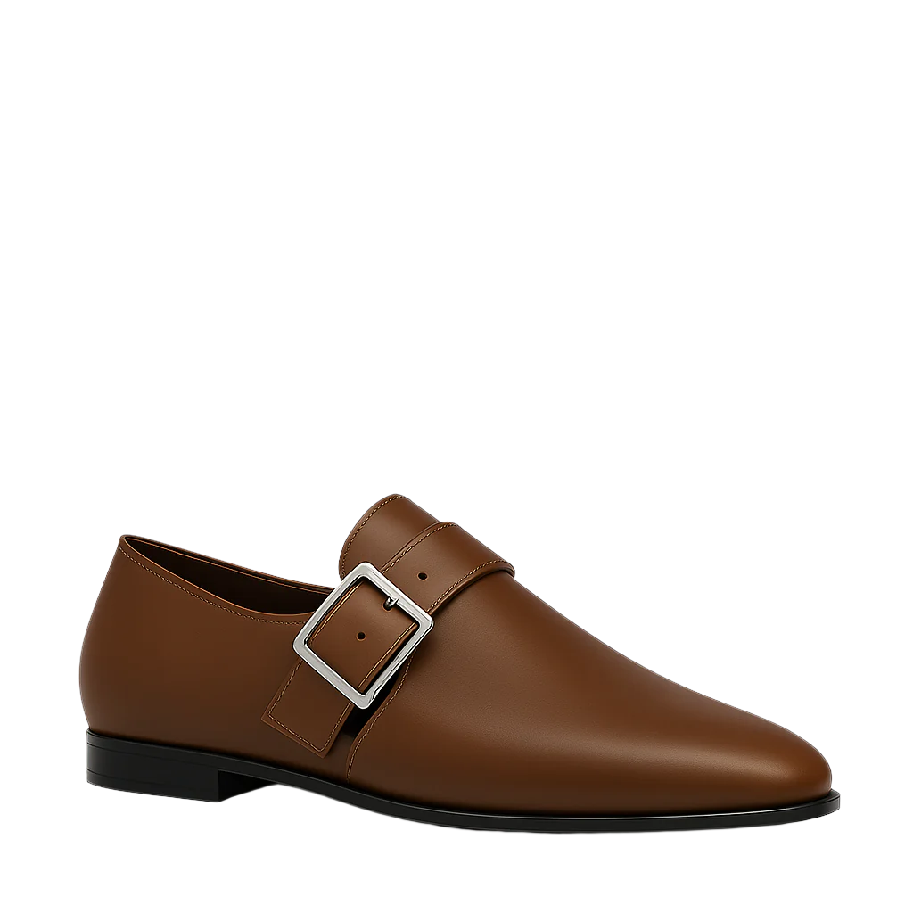 Mamie Frye Loafers in Brown