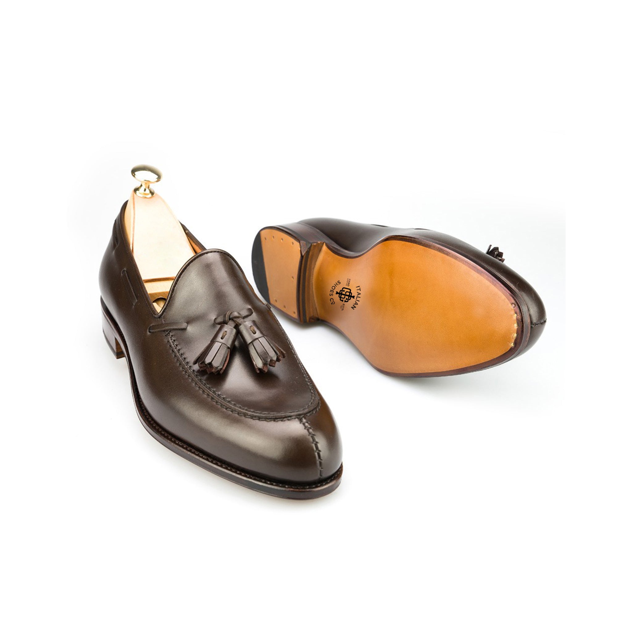 Carmina Cocoa Tassel Loafer