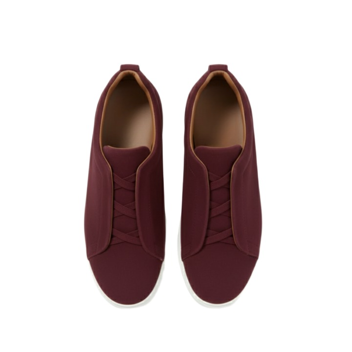 Luxury Edition Triple Stitch Red Sneaker for Men's