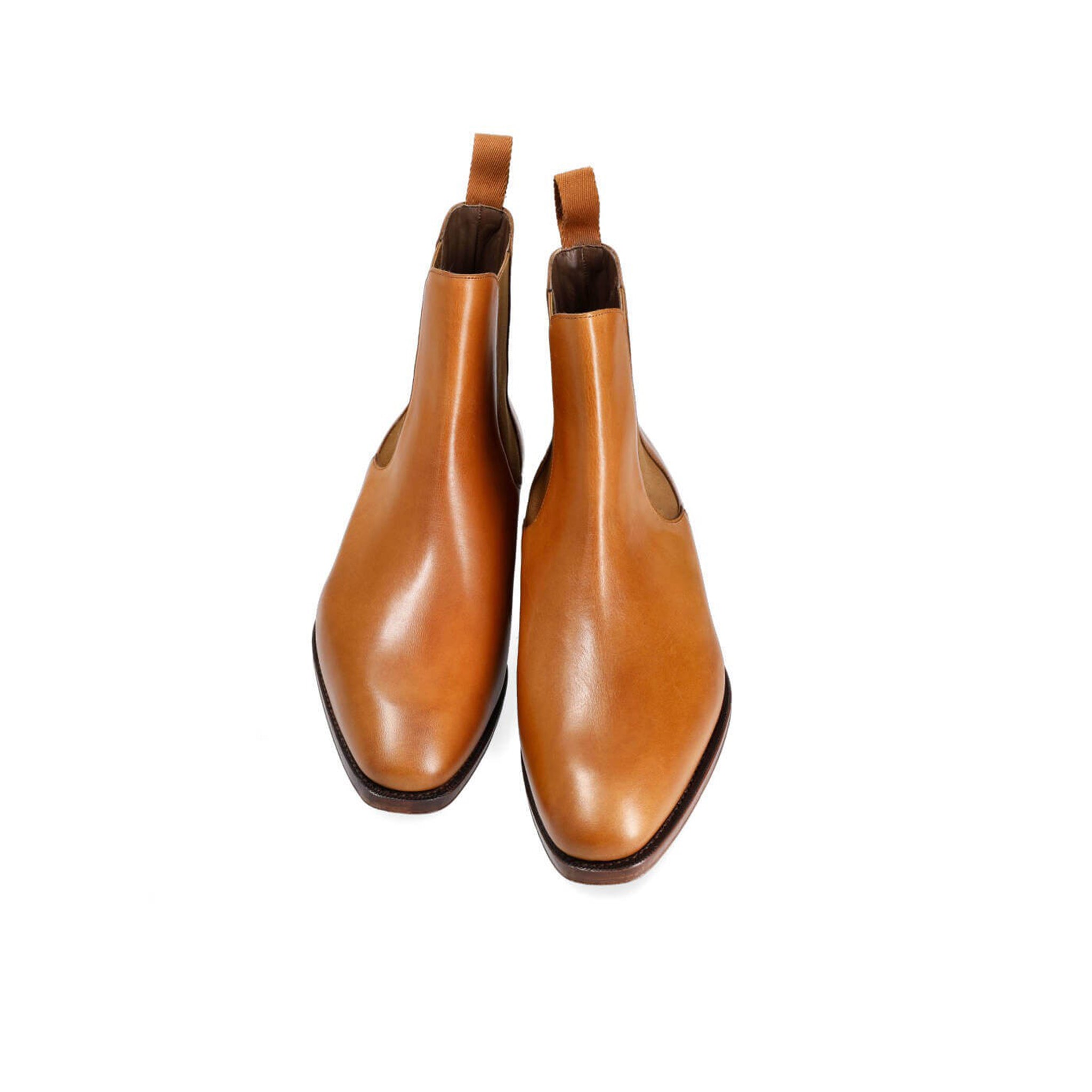 Rich Gold Chelsea Boots