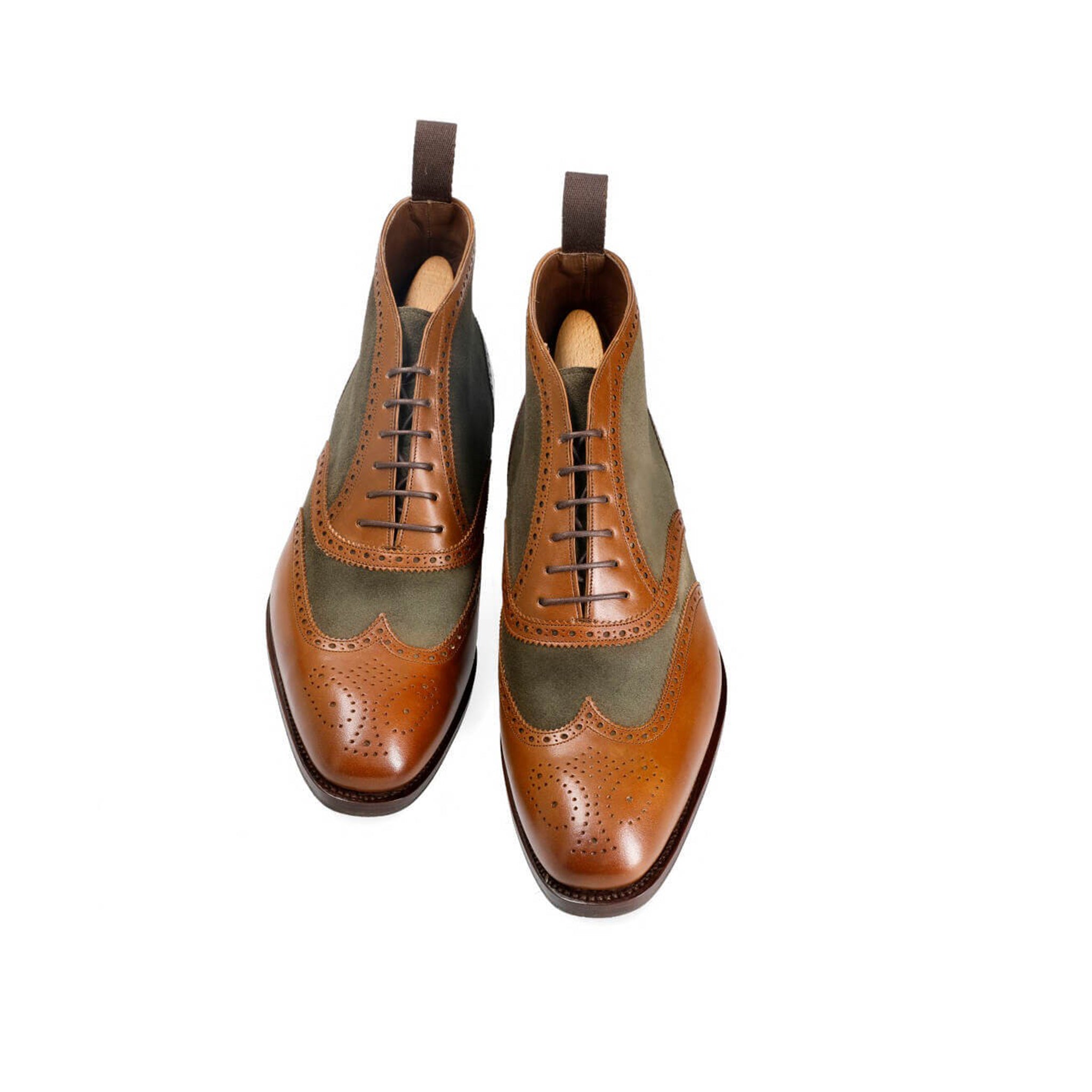 Loden Vegano Suede Dress Boots for Men's