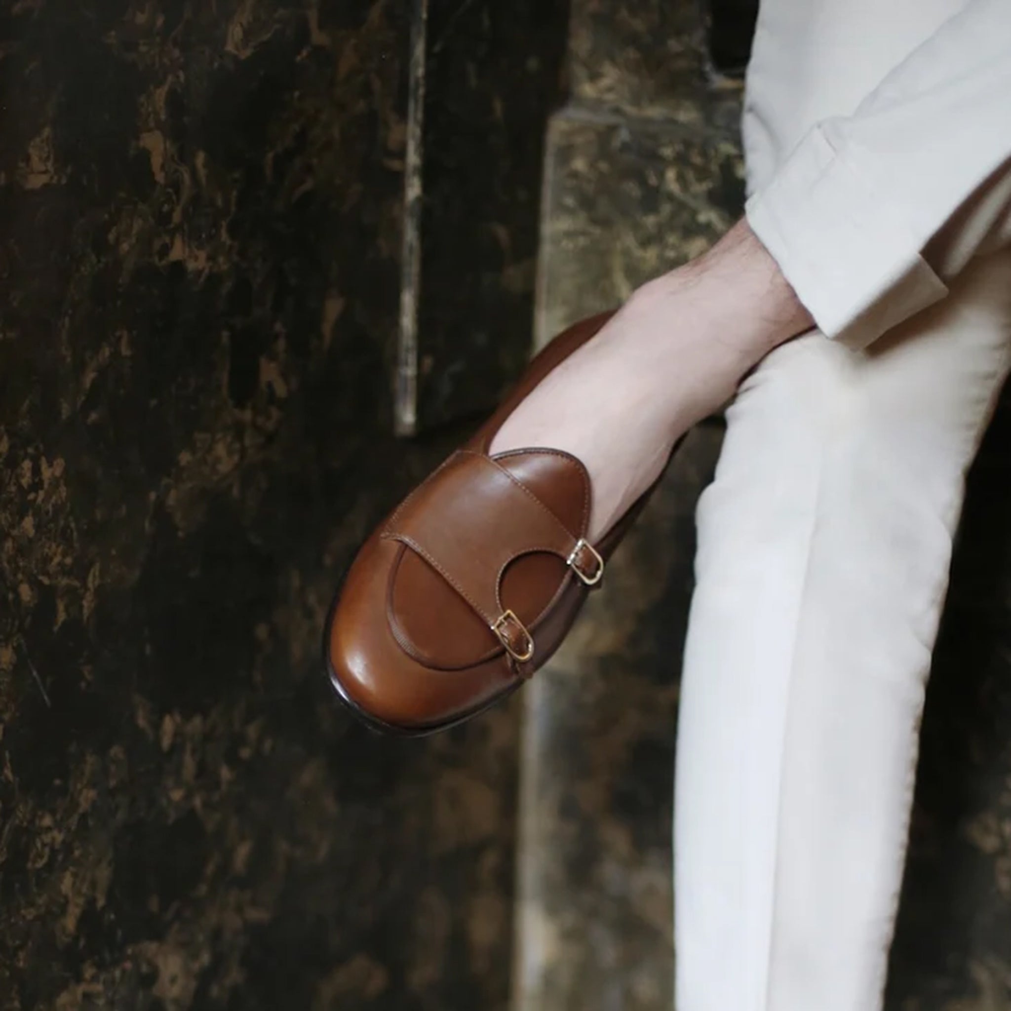 Valerio Double Monk Strap Shoes