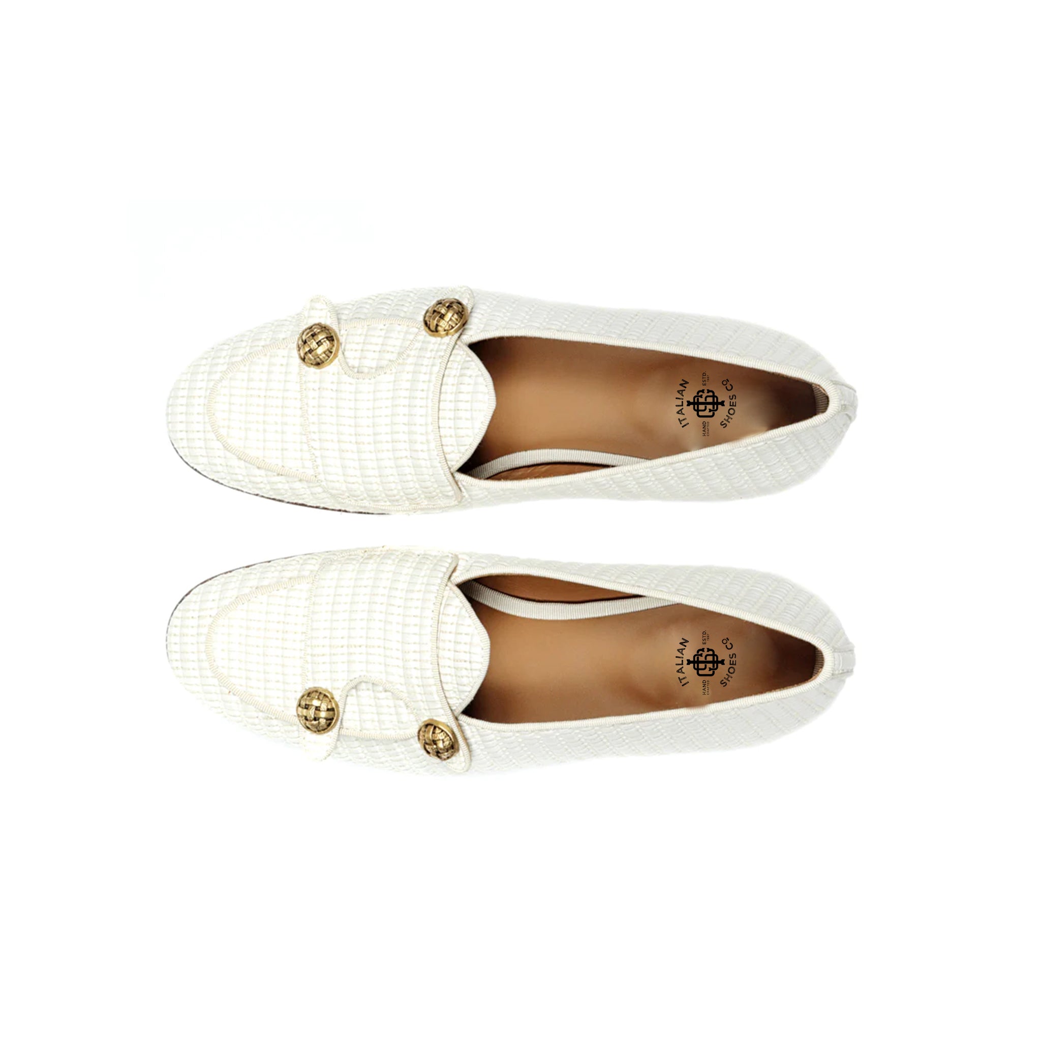 Tapered Double Monk Strap Shoes