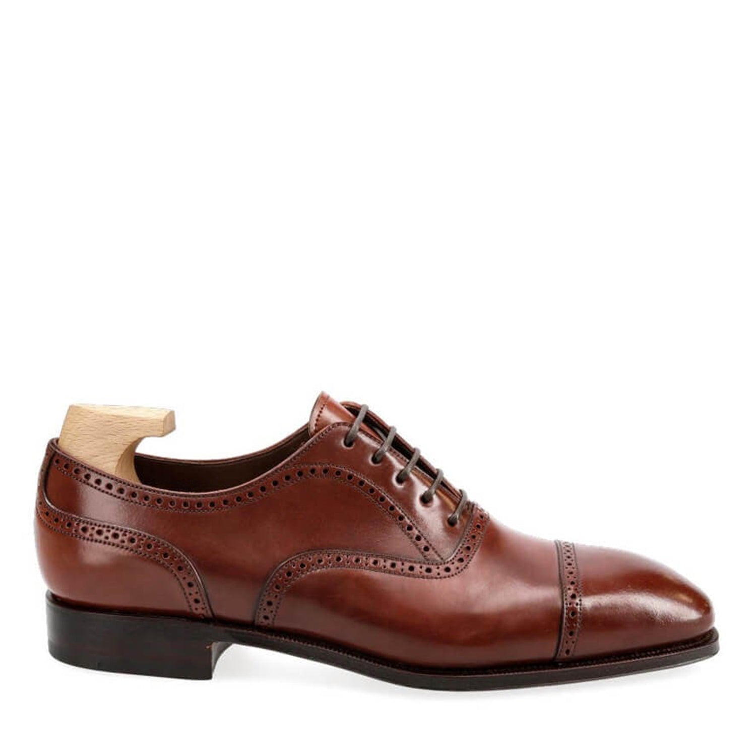 Polished Leather Formal Oxford Shoes