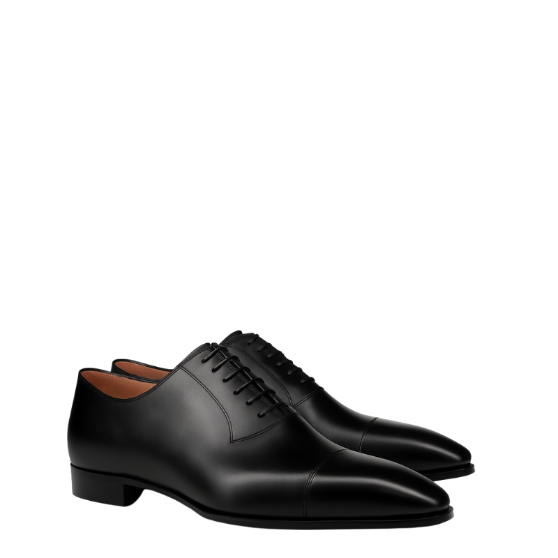 Classic Black Oxford Shoes for Men's