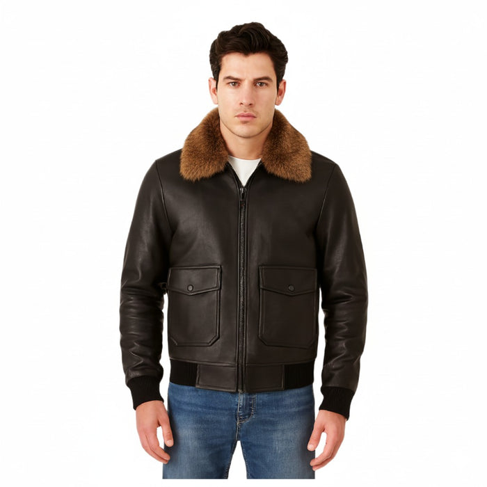 Men's Jacket Black Coffee