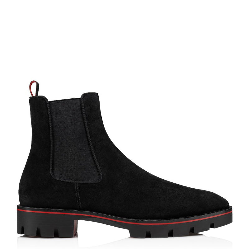 Luxury Suede Leather Chelsea Boots For Men