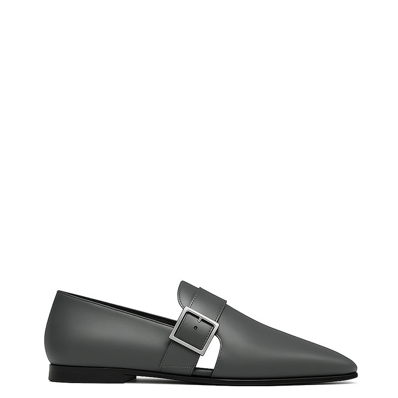 Mamie Frye Loafers in Gray