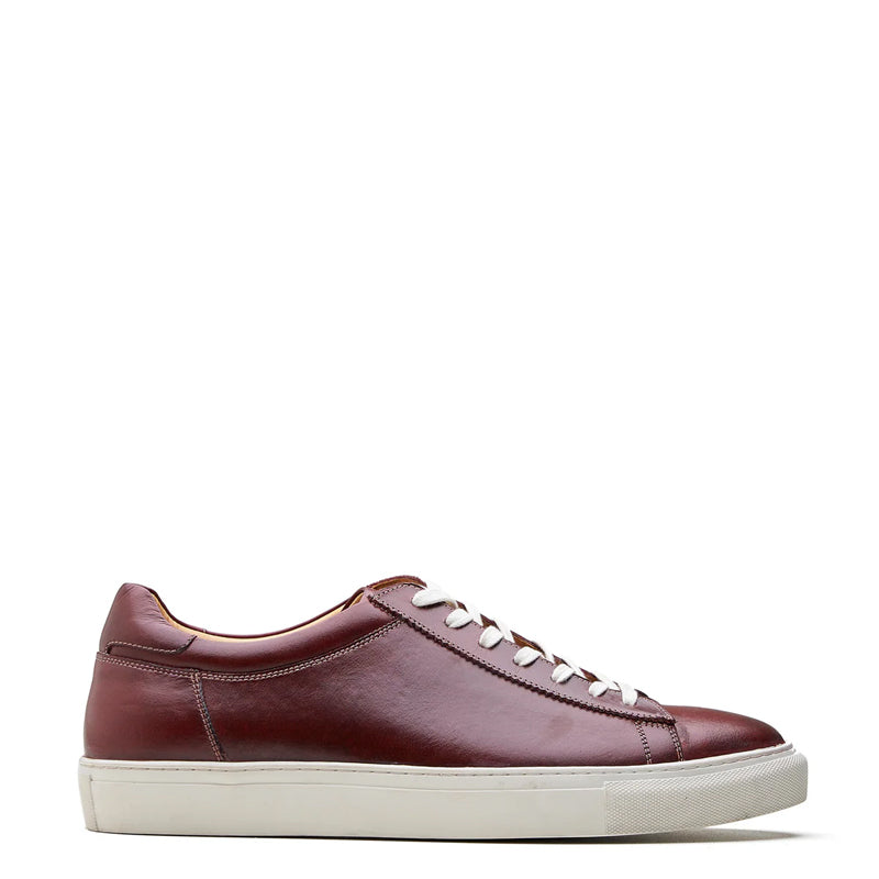 Lace-up Sneaker - Smart Casual Burgundy
