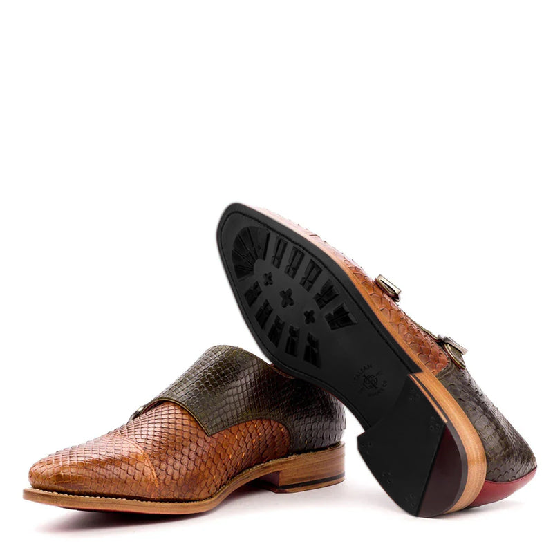 Radiant Reflection Monkstrap Shoes