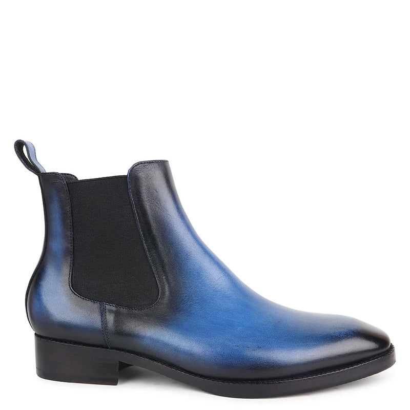 Patina Classic Leather Chelsea Boots