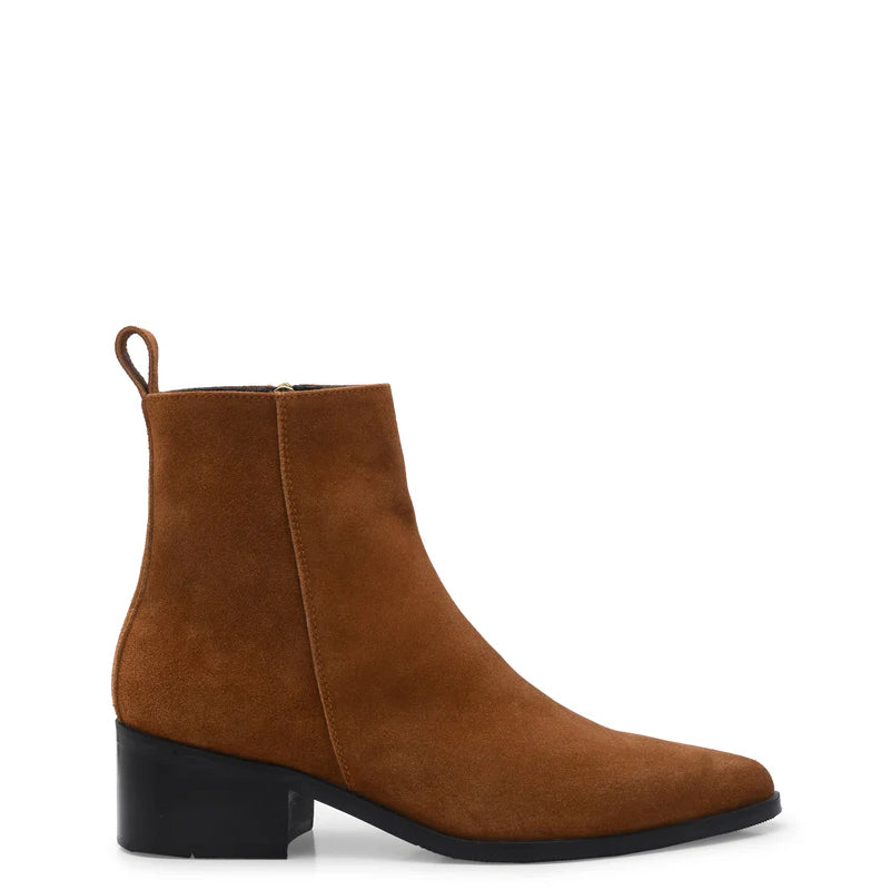 Luxury Suede Leather Fashion High Side-Zipper Boots