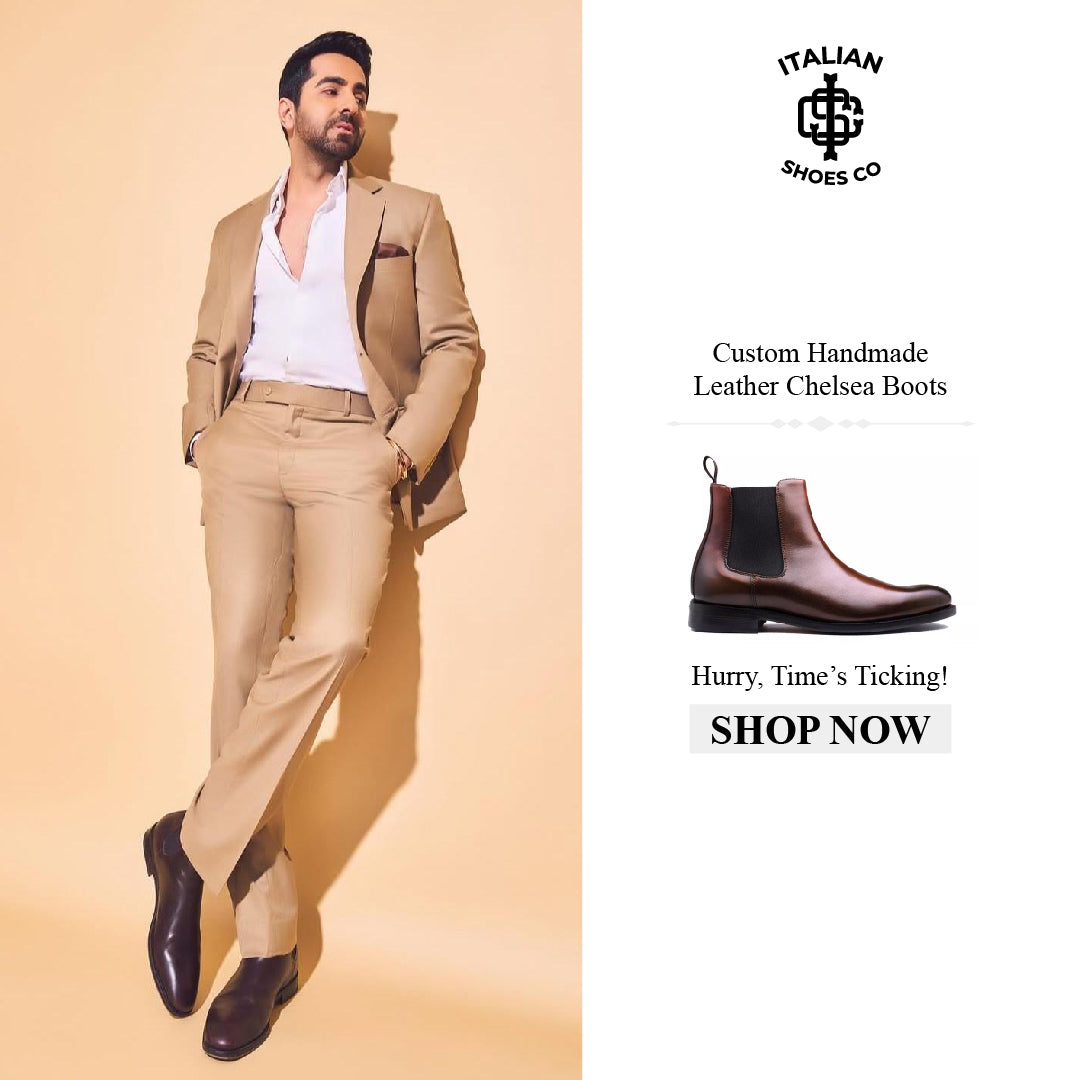 Custom Handmade Leather Chelsea Boot