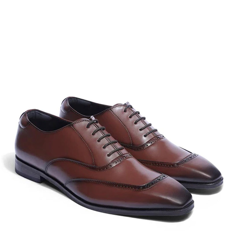 Classic Leather Formal Oxford Black Shoe For Men