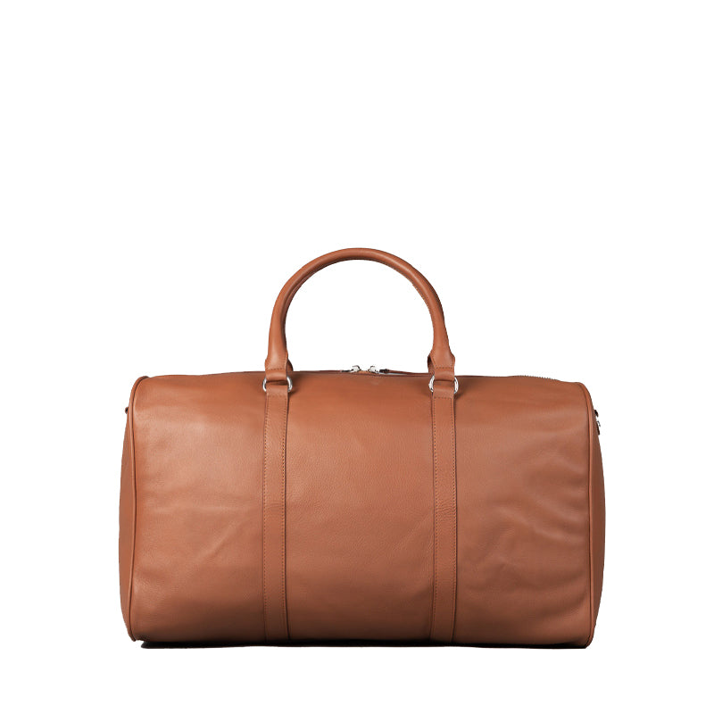Darrio Vintage Brown Leather Duffle Bag