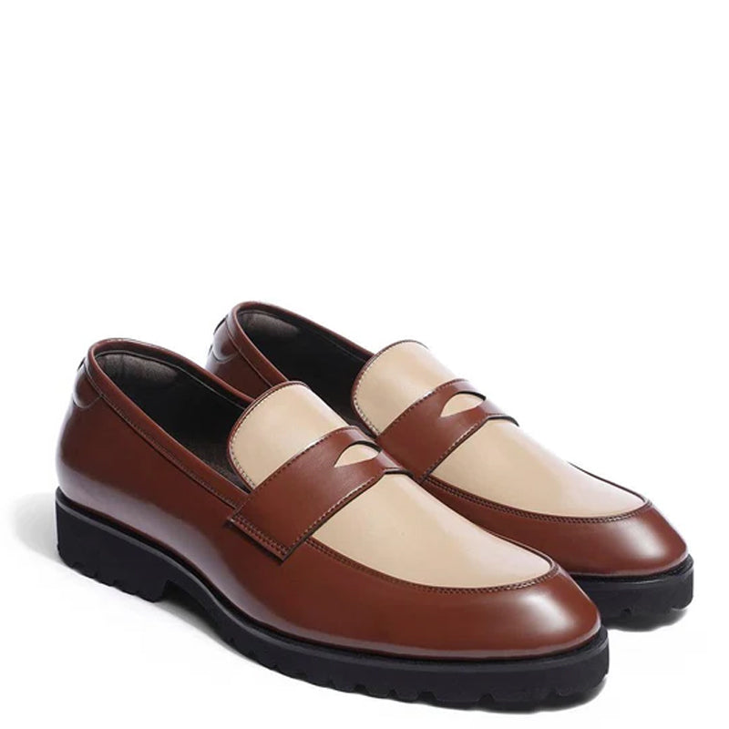 Penny Slip-On Handmade Leather Loafers