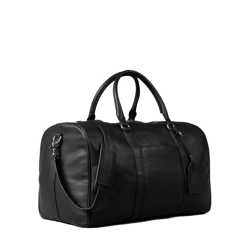 Darrio Brown Leather Duffle Bag