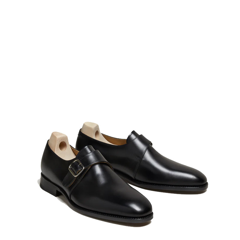 Classic Brown Monk Strap Leather Shoe