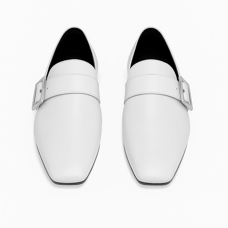 Mamie Frye Loafers in Gray