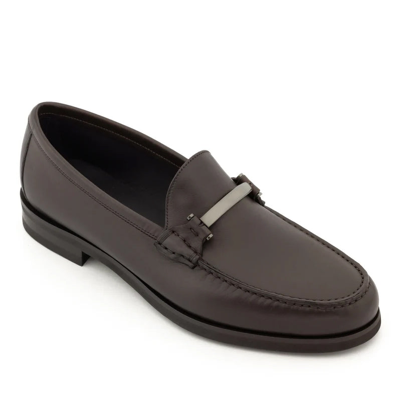 Classy Slip-On Leather Black Loafer