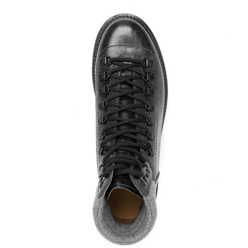 Padded Ankle Lace-Up boots