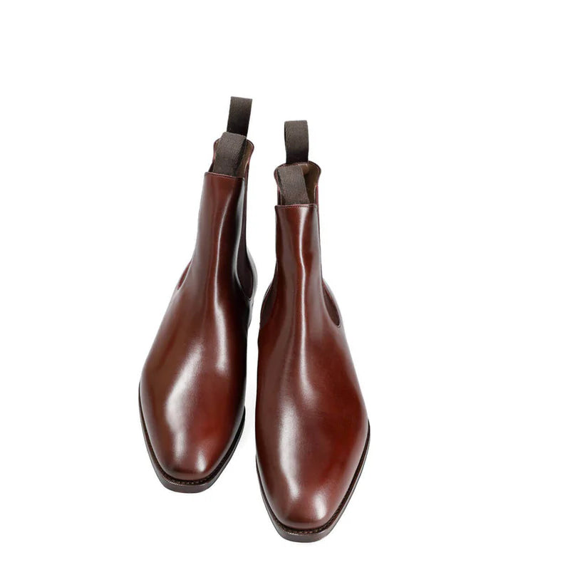 Midnight Classic Pure Italian Leather Chelsea Boots