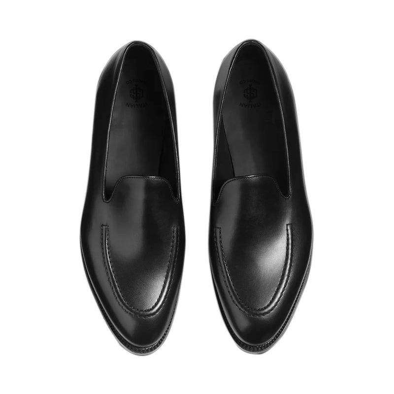 Polished Leather Handmade Loafers For Men