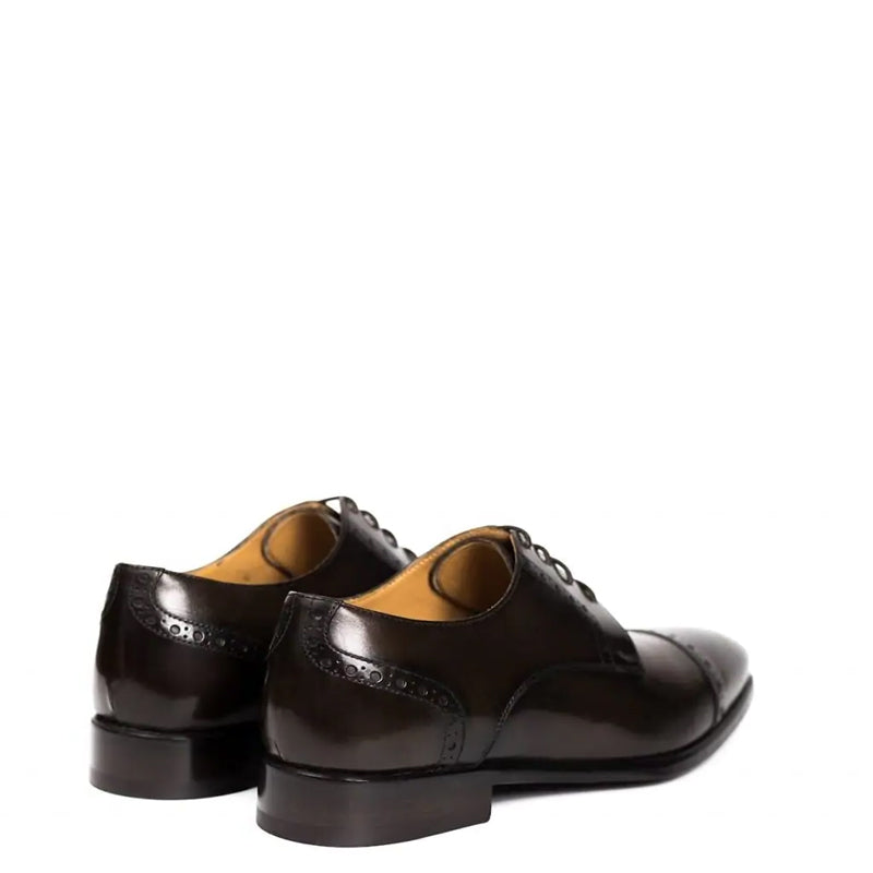 Premium Wholecut Leather Formal Oxford Burgundy Shoe