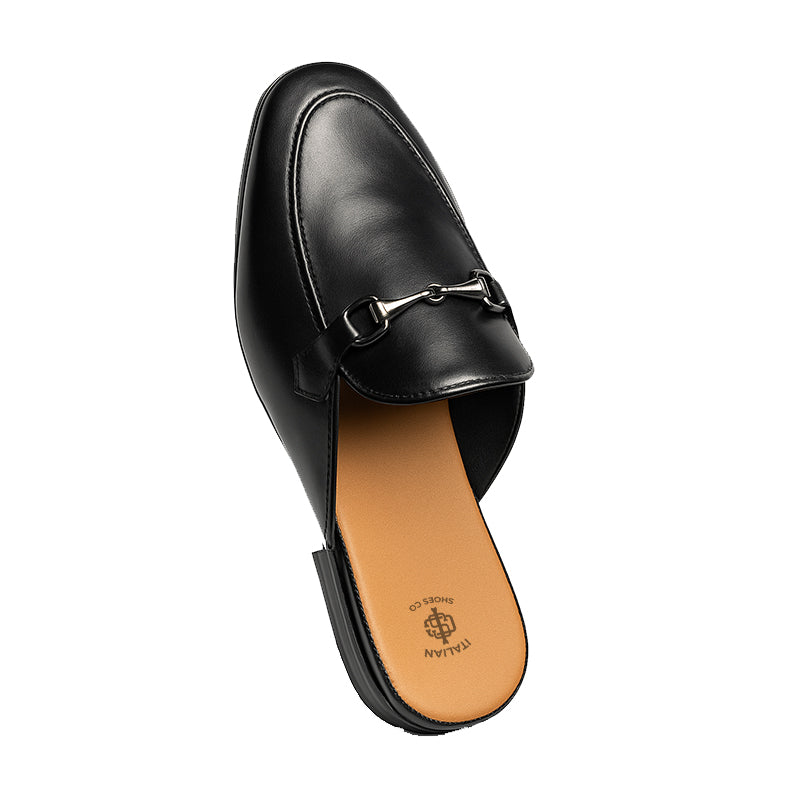 Luxury Buckled Latex Lined Mules