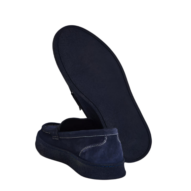 Men's Suede Casual Loafer Green