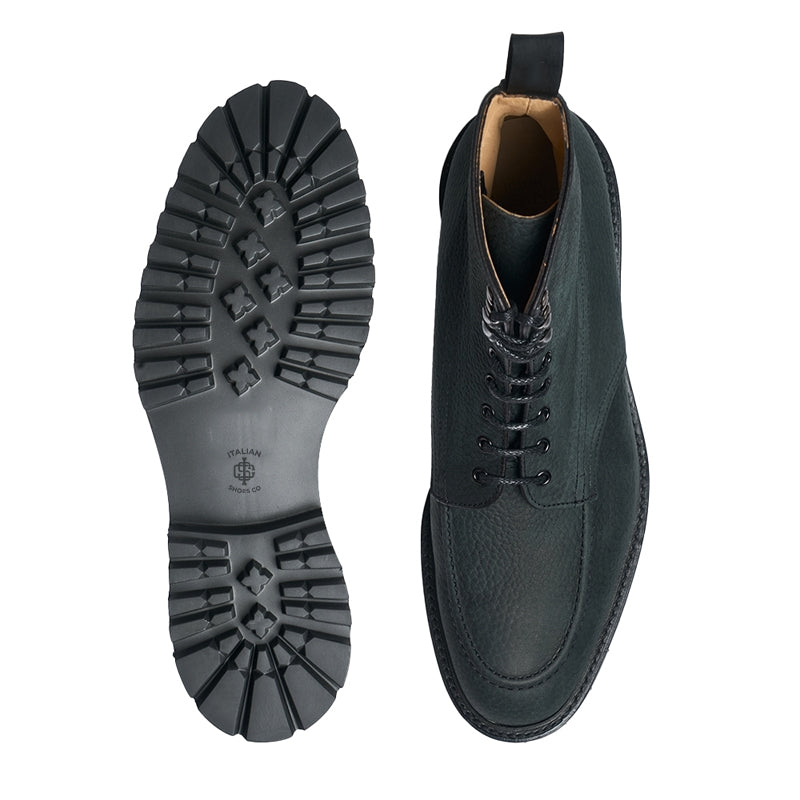 Men Handmade Leather Derby Brown Ankle Boot