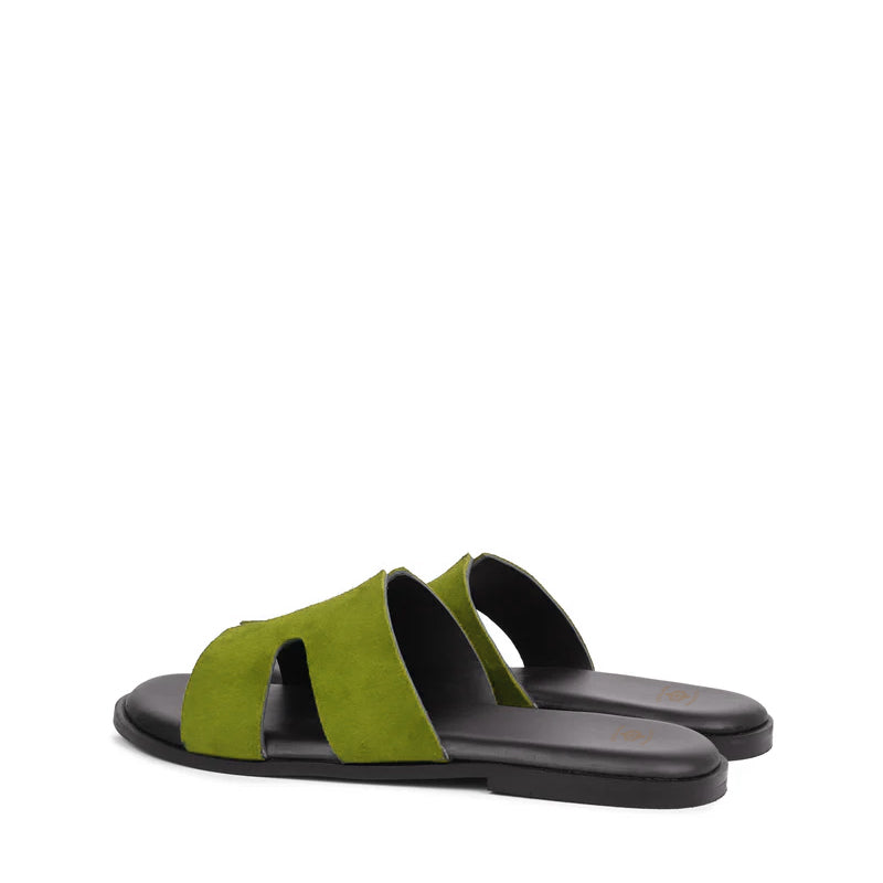 Suede H Style Slip On