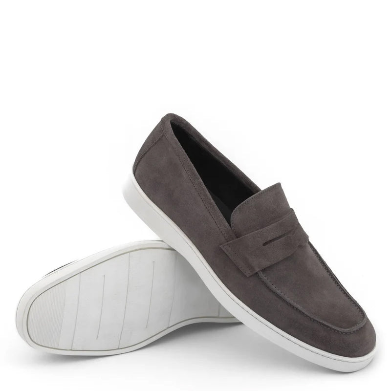 Serene Suede Leather Loafers