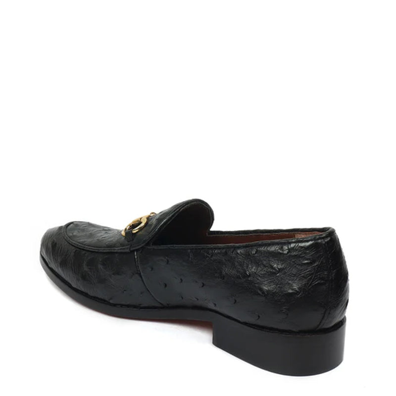 Men Solid Leather Slip-On Brown Loafer Shoe