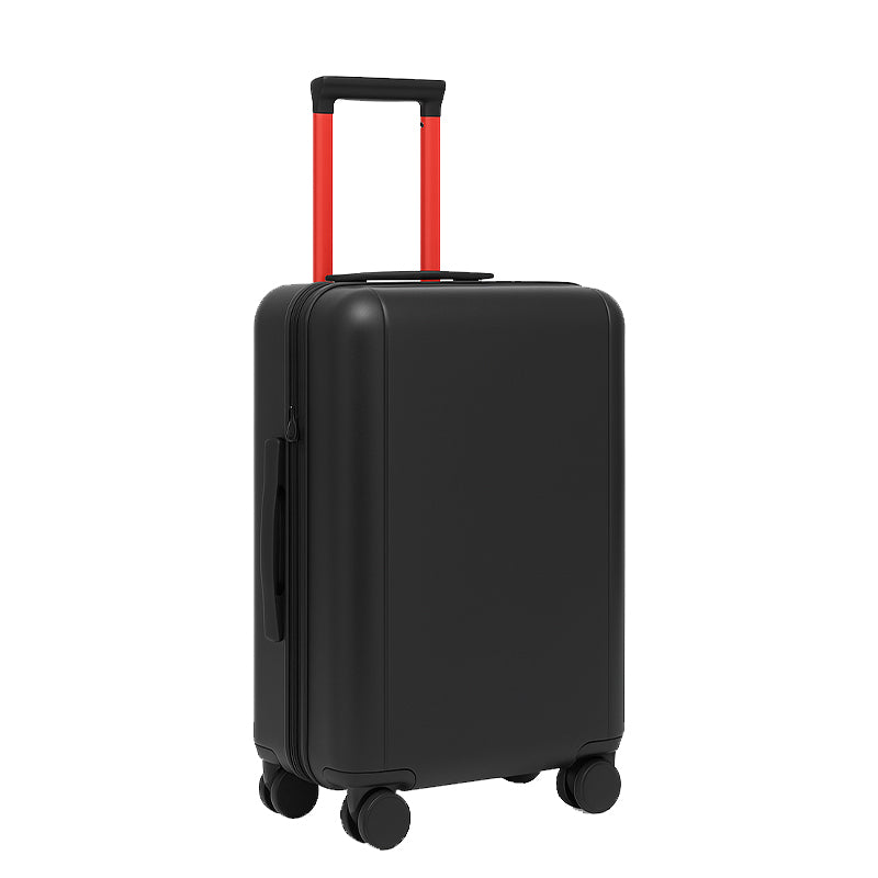Luxury Wide Blue Trolley Luggage Bag