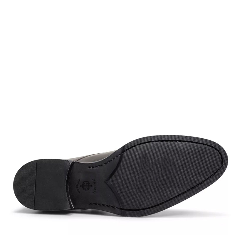 Patina Handmade Leather Double Monk Ankle Boot Tan