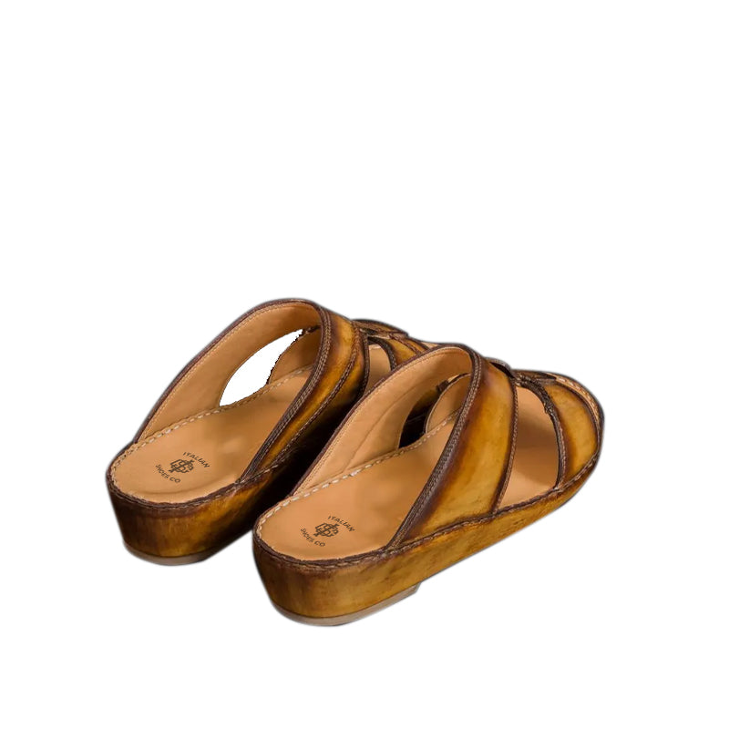 Luxury Comfort Arabic Brown Sandal