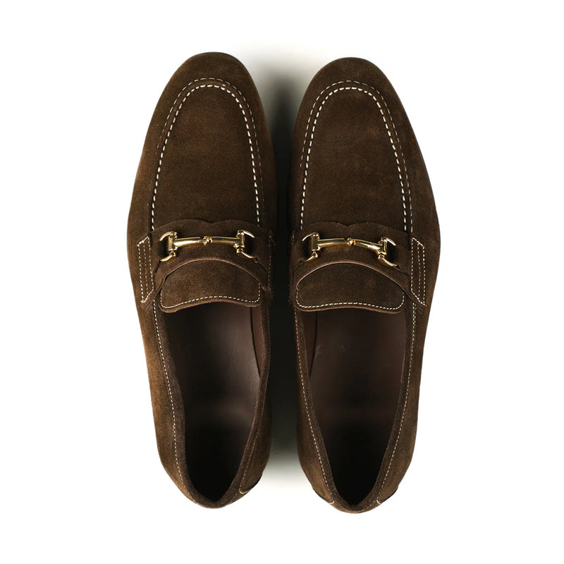 Luxury Blake Bit Loafer Olive Green